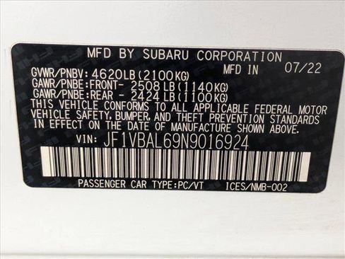 Used 2022 Subaru WRX Limited image 24