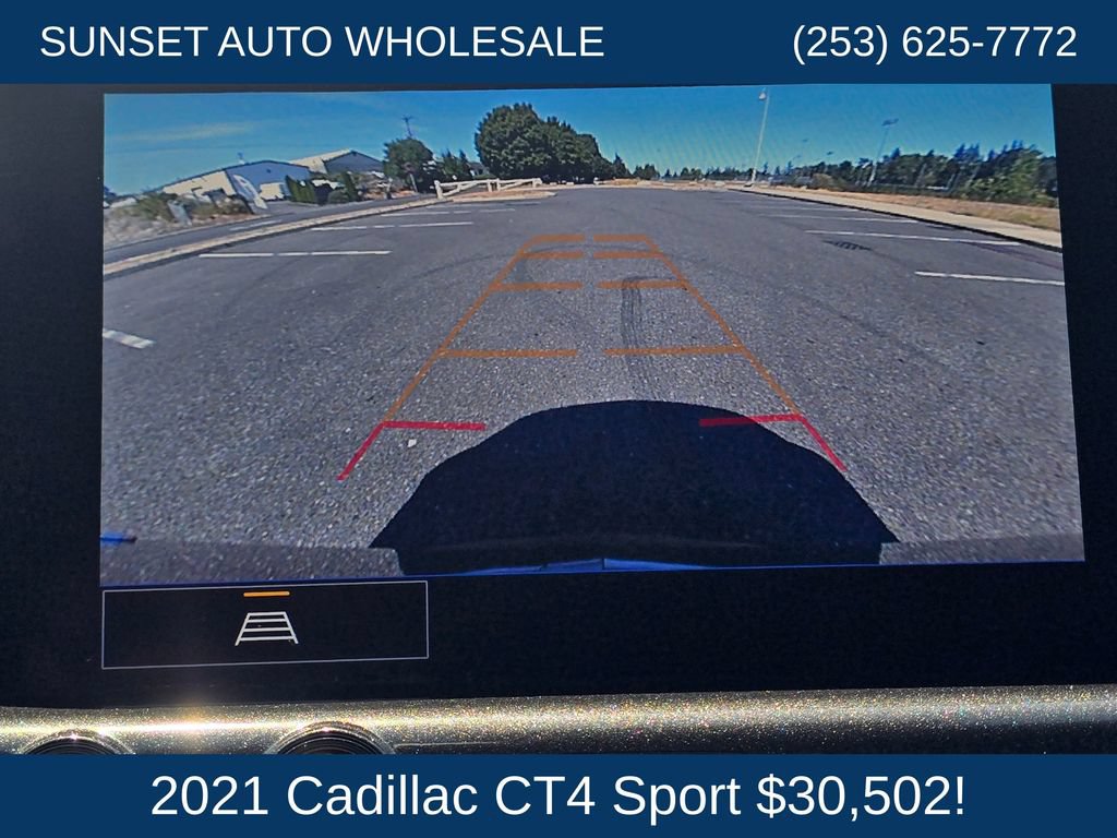 Used 2021 Cadillac CT4 Sport w/ Technology Package AWD/4WD image 35