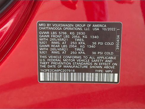 Used 2023 Volkswagen Atlas Cross Sport SEL Premium R-Line AWD/4WD image 12