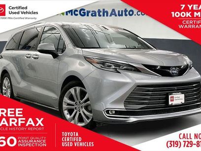 Certified 2021 Toyota Sienna Platinum