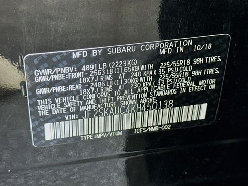 Used 2019 Subaru Forester Limited w/ Popular Package #3 image 40