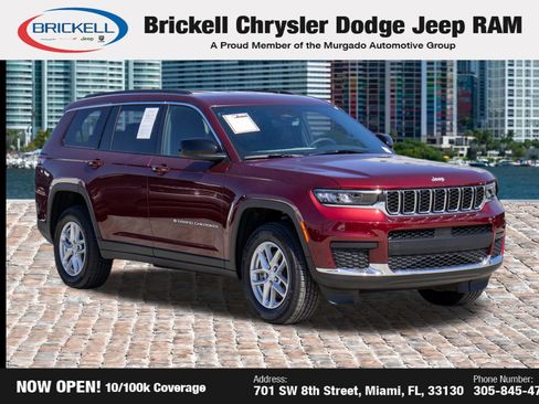 Used 2025 Jeep Grand Cherokee L Laredo RWD image 3