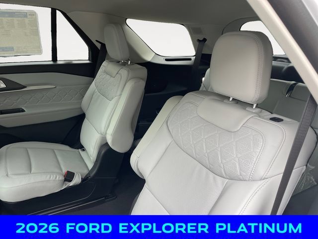 New 2026 Ford Explorer Platinum w/ LUX Leather Package AWD/4WD image 13