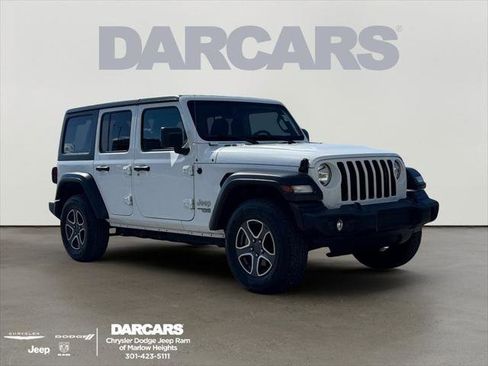 Certified 2021 Jeep Wrangler Unlimited Sport image 1