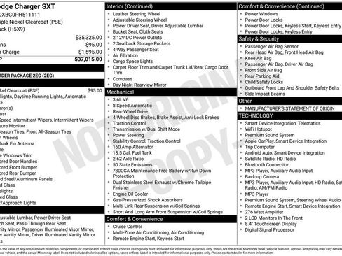 Used 2023 Dodge Charger SXT RWD image 4