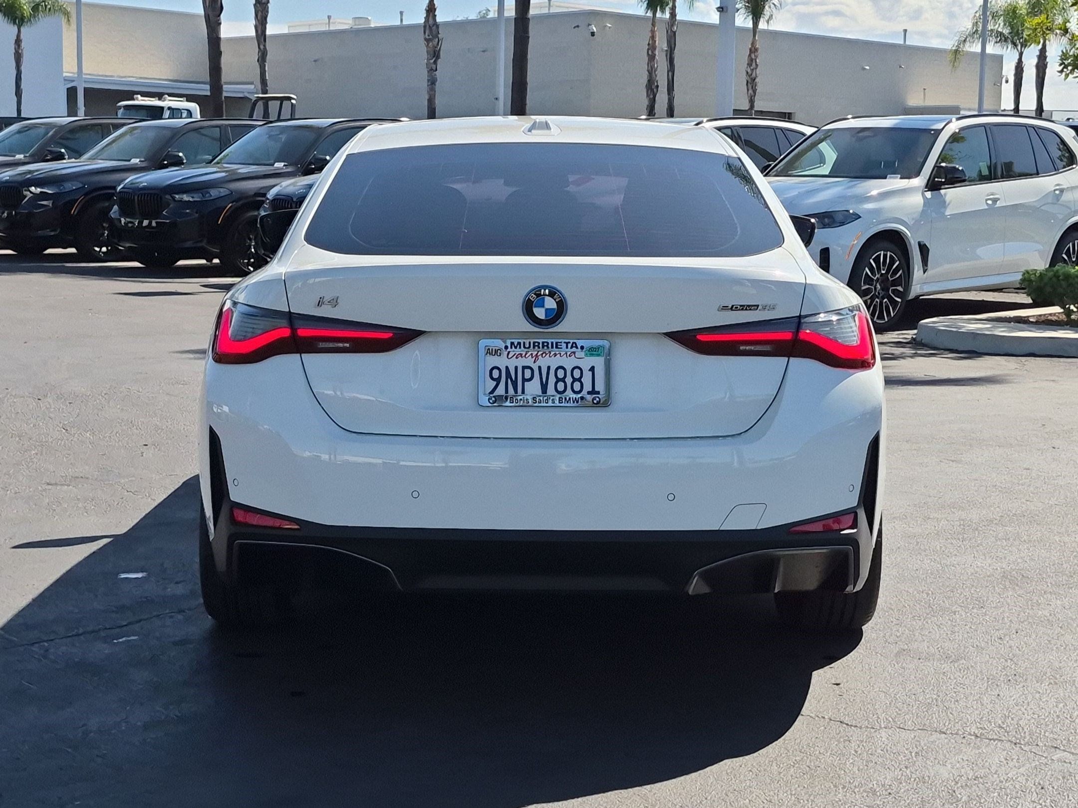 Certified 2024 BMW i4 eDrive35 w/ Convenience Package RWD image 9