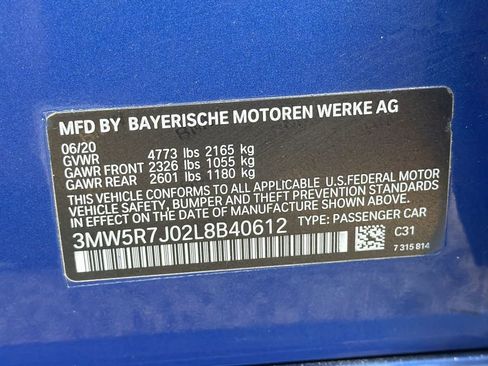 Used 2020 BMW 330i xDrive Sedan w/ M Sport Package AWD/4WD image 39