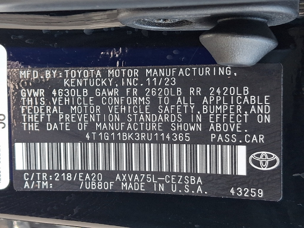 Used 2024 Toyota Camry SE AWD/4WD image 27