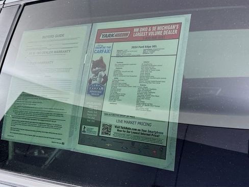 Used 2024 Ford Edge SEL w/ Convenience Package image 14