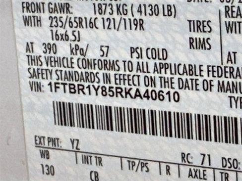 Used 2024 Ford Transit 250 Low Roof w/ Exterior Upgrade Package image 28