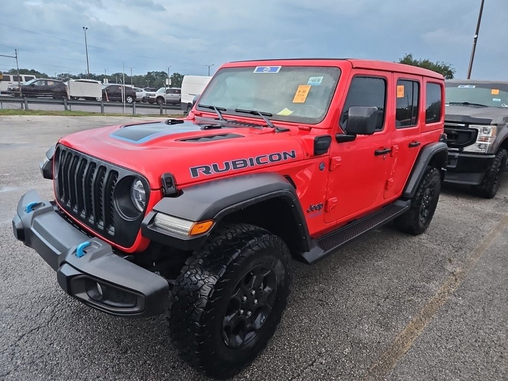 Used 2021 Jeep Wrangler Unlimited Rubicon 4xe AWD/4WD image 4