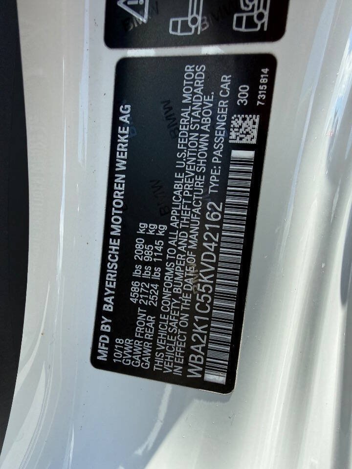 Used 2019 BMW 230i xDrive Convertible w/ Convenience Package AWD/4WD image 24
