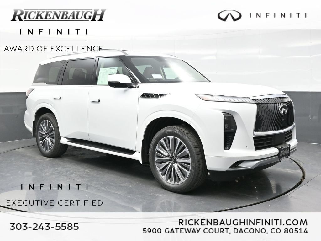 Certified 2026 INFINITI QX80 Luxe w/ Exterior Package AWD/4WD image 1