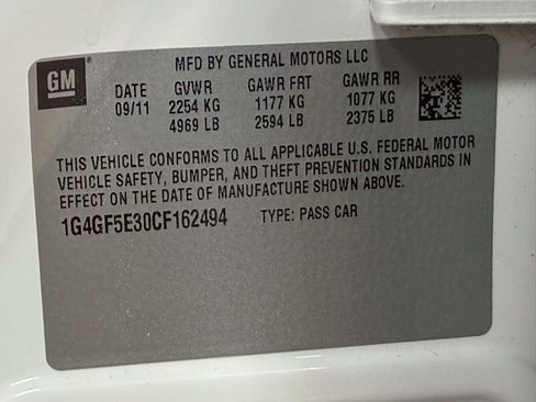 Used 2012 Buick LaCrosse Premium FWD image 38