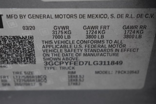 Used 2020 Chevrolet Silverado 1500 LT Trail Boss AWD/4WD image 16