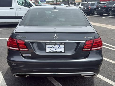 Used 2016 Mercedes-Benz E 350 4MATIC Sedan image 4