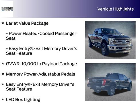 Used 2019 Ford F250 Lariat w/ Lariat Value Package image 10