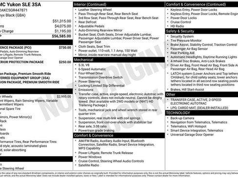 Used 2016 GMC Yukon SLE w/ Convenience Package image 6