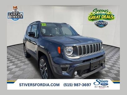 Used 2022 Jeep Renegade Limited w/ Sun, Sound & Wheels Group