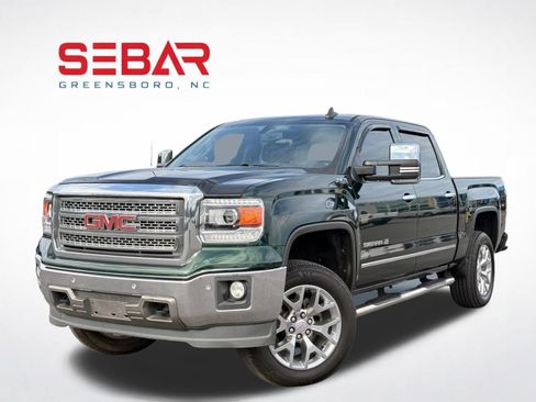 Used 2015 GMC Sierra 1500 SLT w/ SLT Crew Cab Value Package AWD/4WD image 1