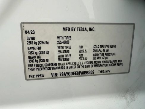 Used 2023 Tesla Model Y Long Range AWD/4WD image 32