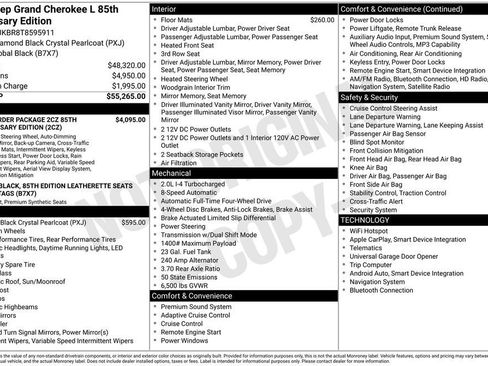 New 2026 Jeep Grand Cherokee L Limited AWD/4WD image 29