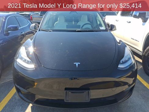 Used 2021 Tesla Model Y Long Range AWD/4WD image 3