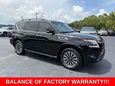 Used 2024 Nissan Armada SL w/ Midnight Edition Package RWD image 1