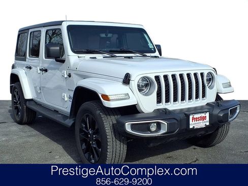 Used 2021 Jeep Wrangler Unlimited Sahara w/ Cold Weather Group image 1
