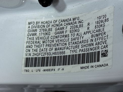 Used 2020 Honda Civic LX image 39
