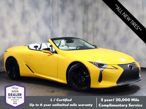 Certified 2025 Lexus LC 500 Convertible w/ Bespoke Build Package image 1