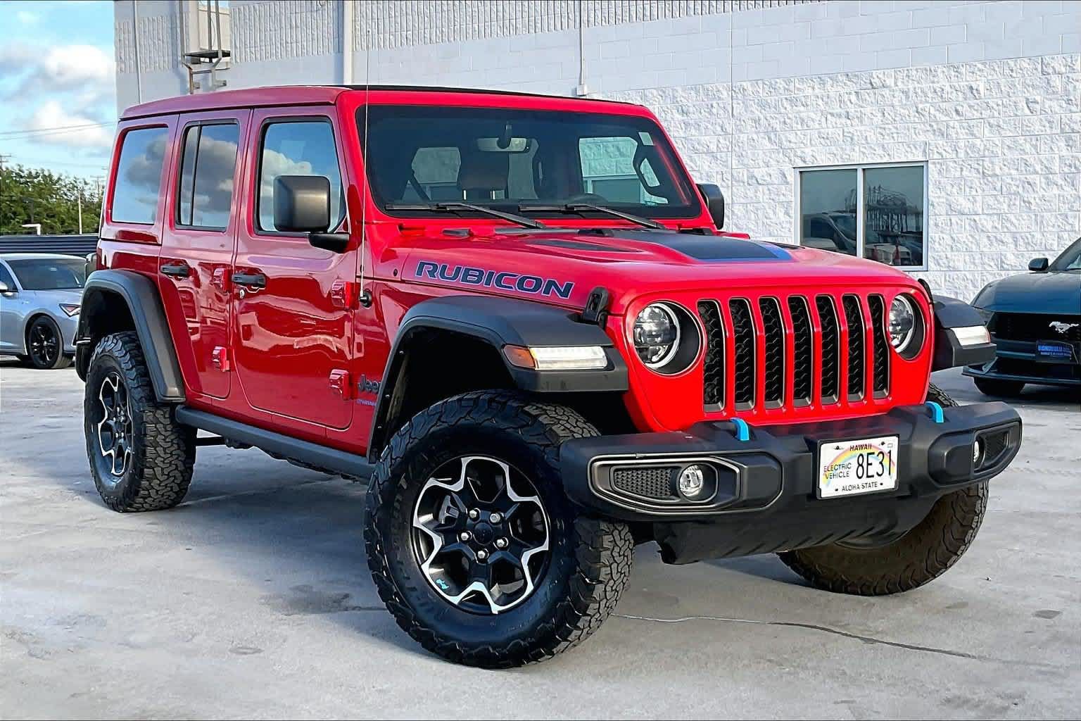 Used 2023 Jeep Wrangler Unlimited Rubicon 4xe AWD/4WD image 21
