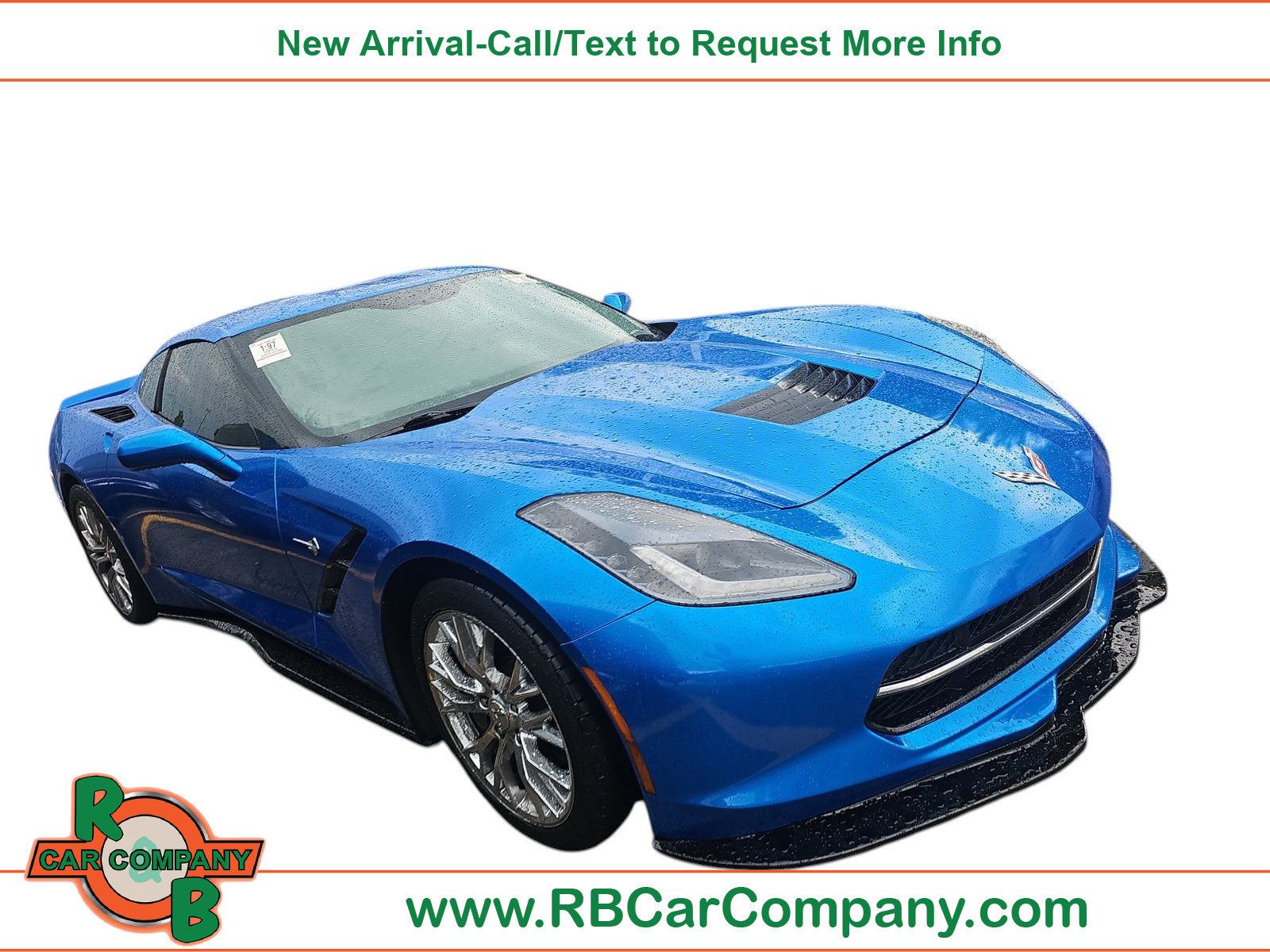 Used 2015 Chevrolet Corvette Stingray Coupe w/ 2LT Preferred Equipment Group RWD image 1