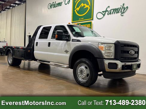 Used 2011 Ford F550 4x4 Crew Cab Super Duty w/ Payload Upgrade Pkg image 1