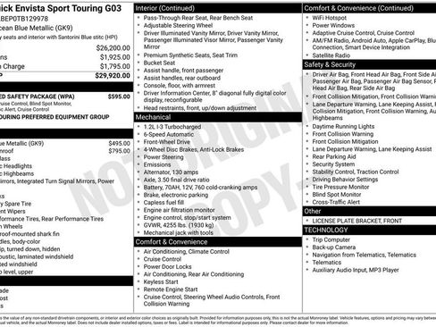 New 2026 Buick Envista Sport Touring w/ Advanced Safety Package FWD image 5