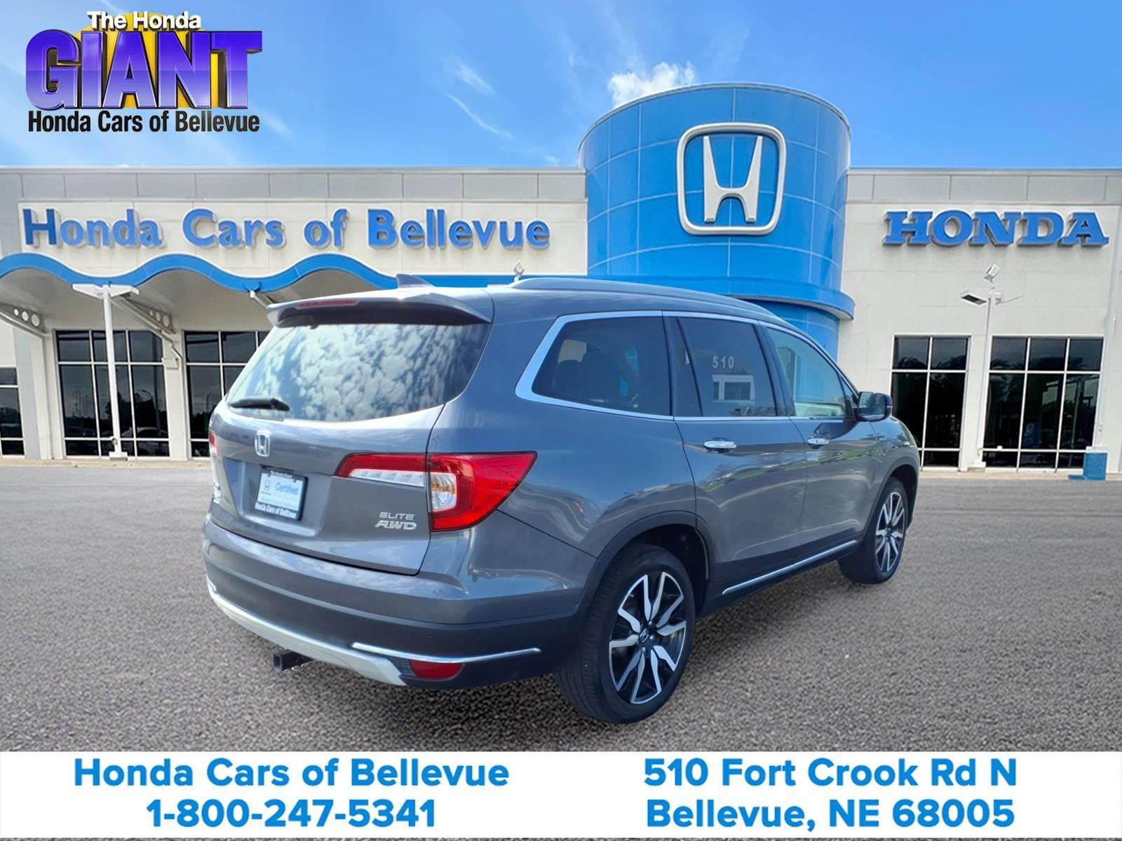Certified 2021 Honda Pilot Elite image 5