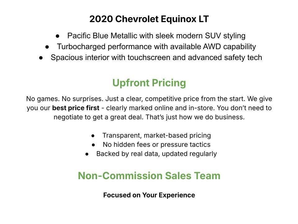 Used 2020 Chevrolet Equinox LT AWD/4WD image 3