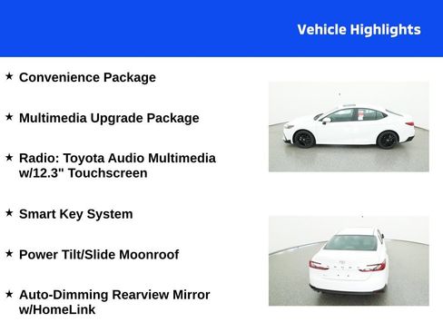 Used 2025 Toyota Camry SE w/ Multimedia Upgrade Package FWD image 4