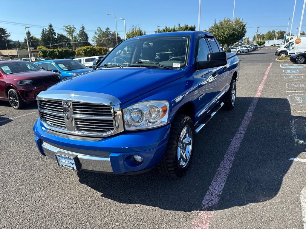 Used 2008 Dodge Ram 1500 Truck Laramie w/ Trailer Tow Group AWD/4WD image 3