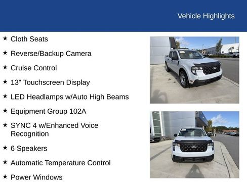 Used 2025 Ford Maverick XL w/ Equipment Group 102A AWD/4WD image 28
