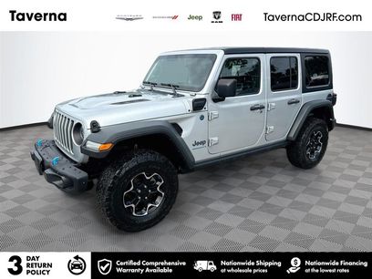 Used 2023 Jeep Wrangler Unlimited Rubicon 4xe w/ Steel Bumper Group