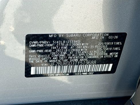New 2026 Subaru Outback Limited XT AWD/4WD image 32