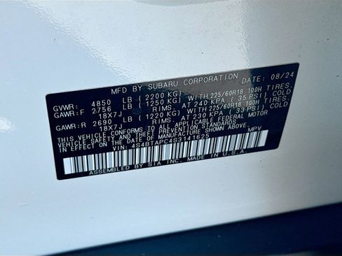 Used 2025 Subaru Outback Touring w/ Tech Package 3 AWD/4WD image 33