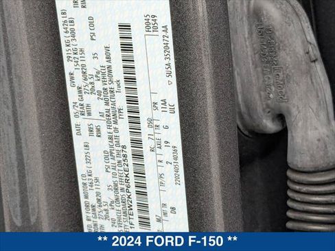 Used 2024 Ford F150 STX w/ STX Black Appearance Package RWD image 24