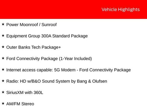 New 2026 Ford Bronco Sport Outer Banks w/ Outer Banks Tech Package+ AWD/4WD image 3