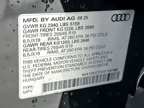 New 2025 Audi Q3 2.0T Premium image 26