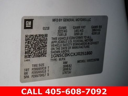 Used 2018 Chevrolet Tahoe LT RWD image 35