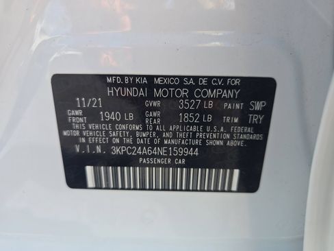 Used 2022 Hyundai Accent SE FWD image 28