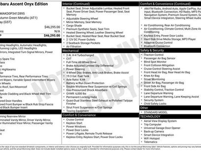 Used 2023 Subaru Ascent Onyx Edition Limited