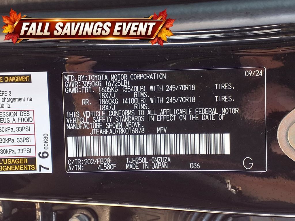 Used 2024 Toyota Land Cruiser 1958 AWD/4WD image 13